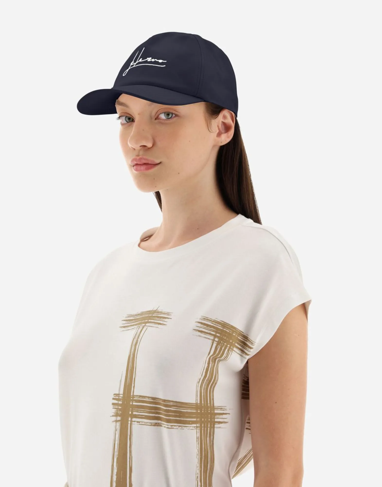 Herno Baseball Cap In Delon