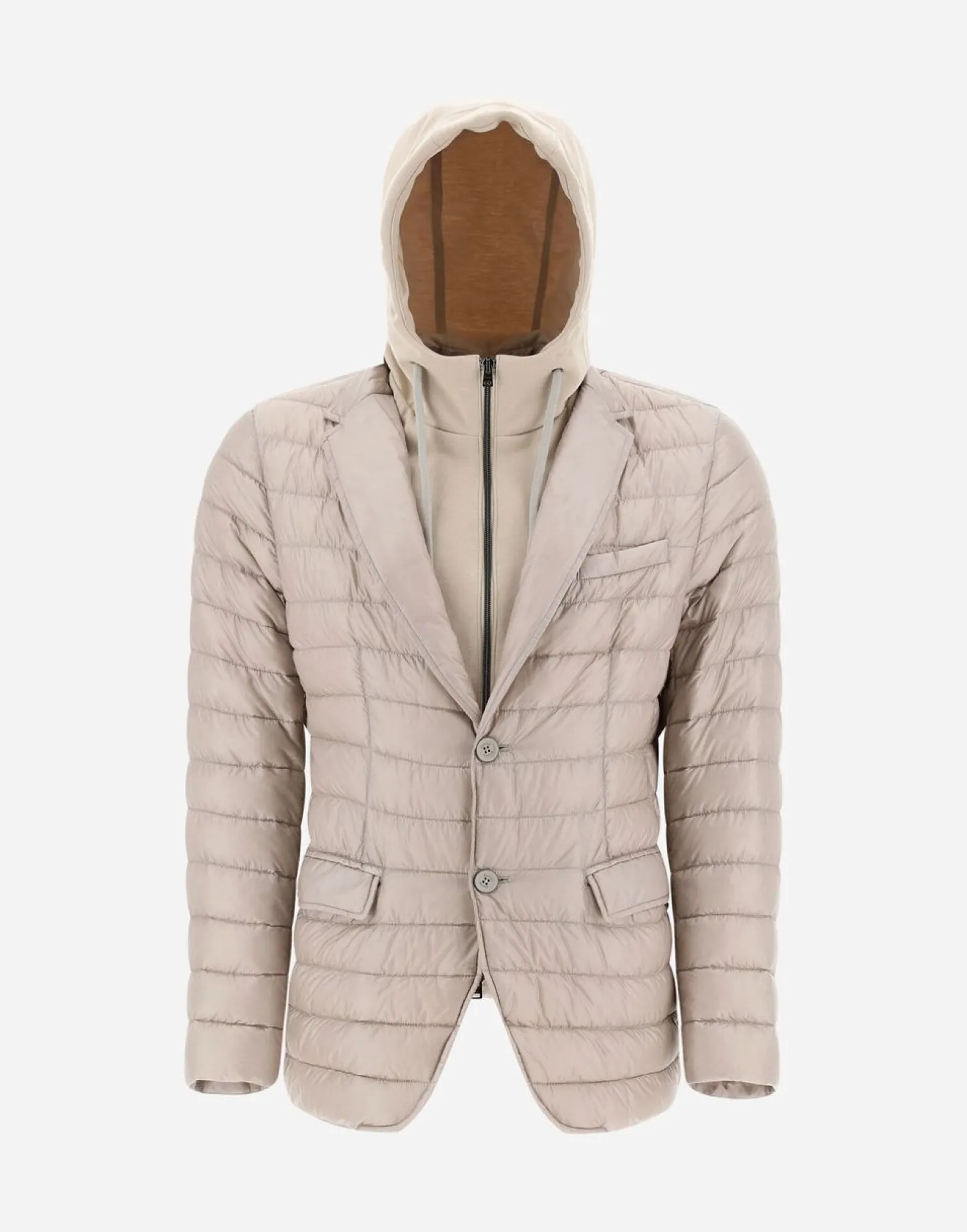 Herno Blazer In Nylon Ultralight & Fleece