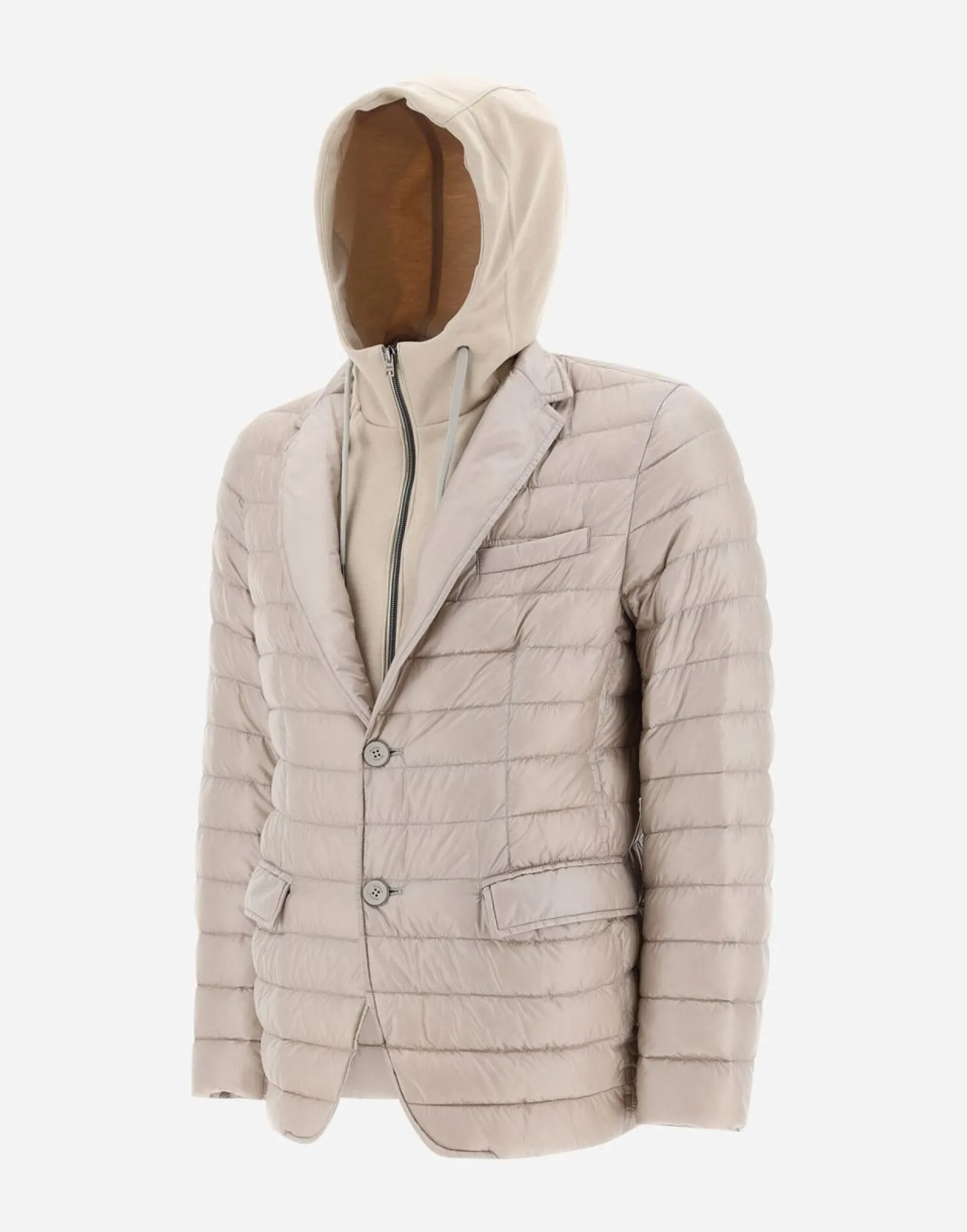 Herno Blazer In Nylon Ultralight & Fleece