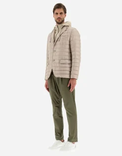 Herno Blazer In Nylon Ultralight & Fleece