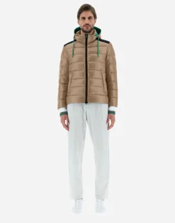 Herno Bomber In Nylon Ultralight & Plaster