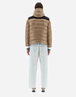 Herno Bomber In Nylon Ultralight & Plaster