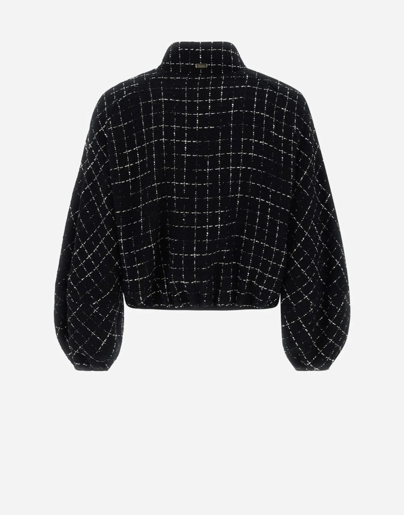 Herno Bomber Jacket In Casual Tweed
