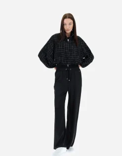Herno Bomber Jacket In Casual Tweed