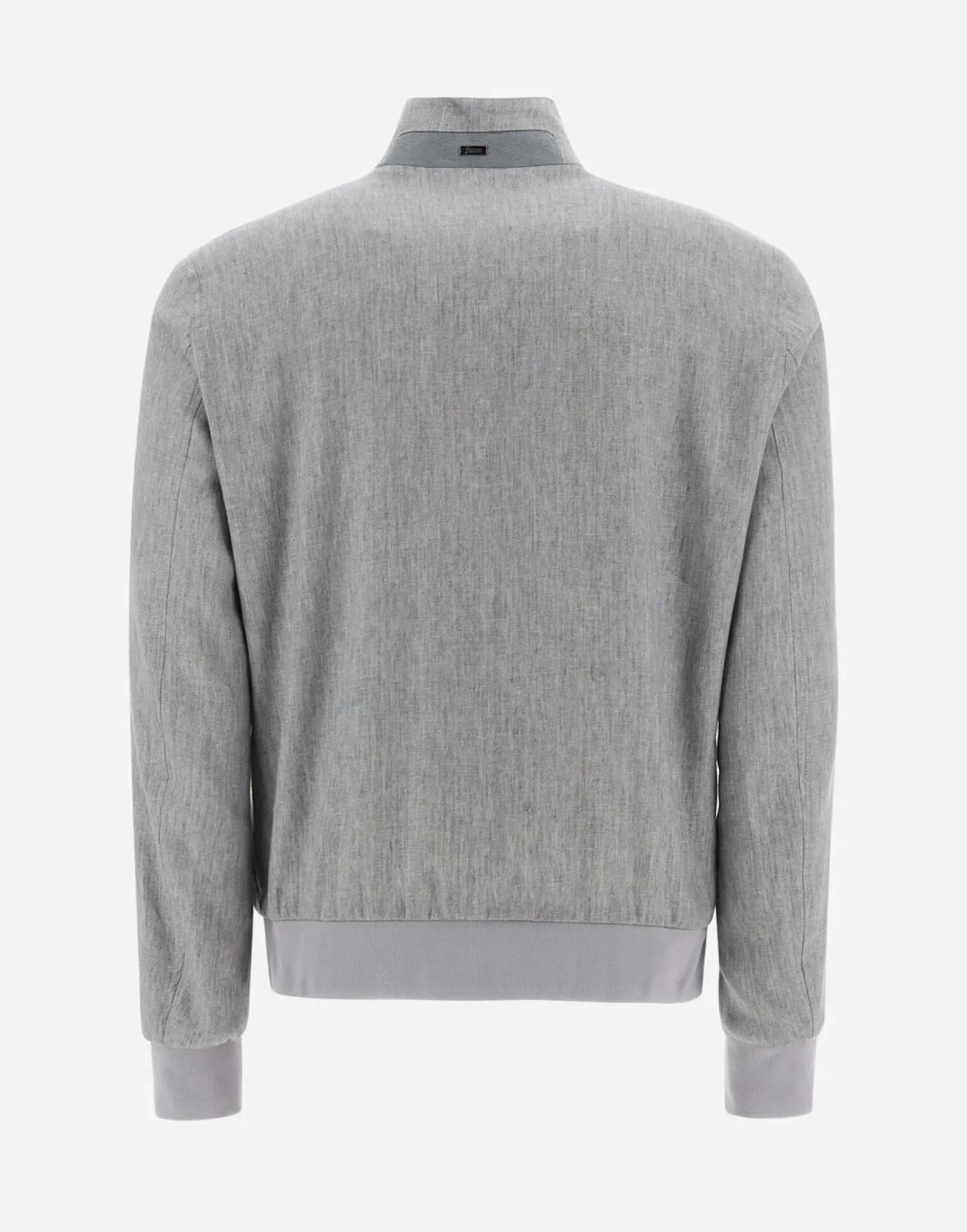 Herno Bomber Jacket In Classy Linen
