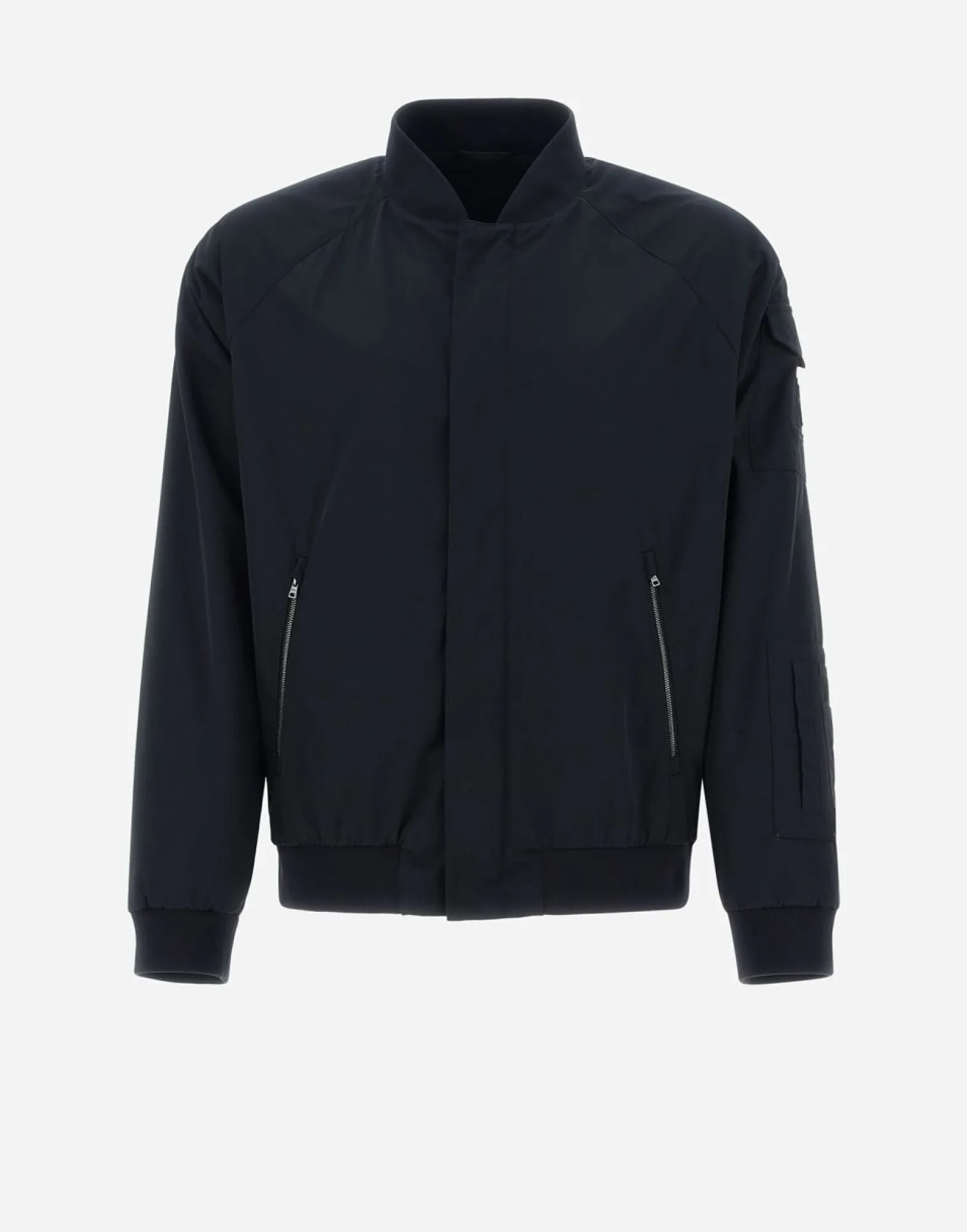 Herno Bomber Jacket In Compact Nylon