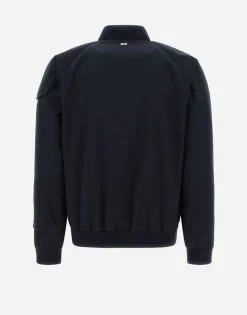 Herno Bomber Jacket In Compact Nylon