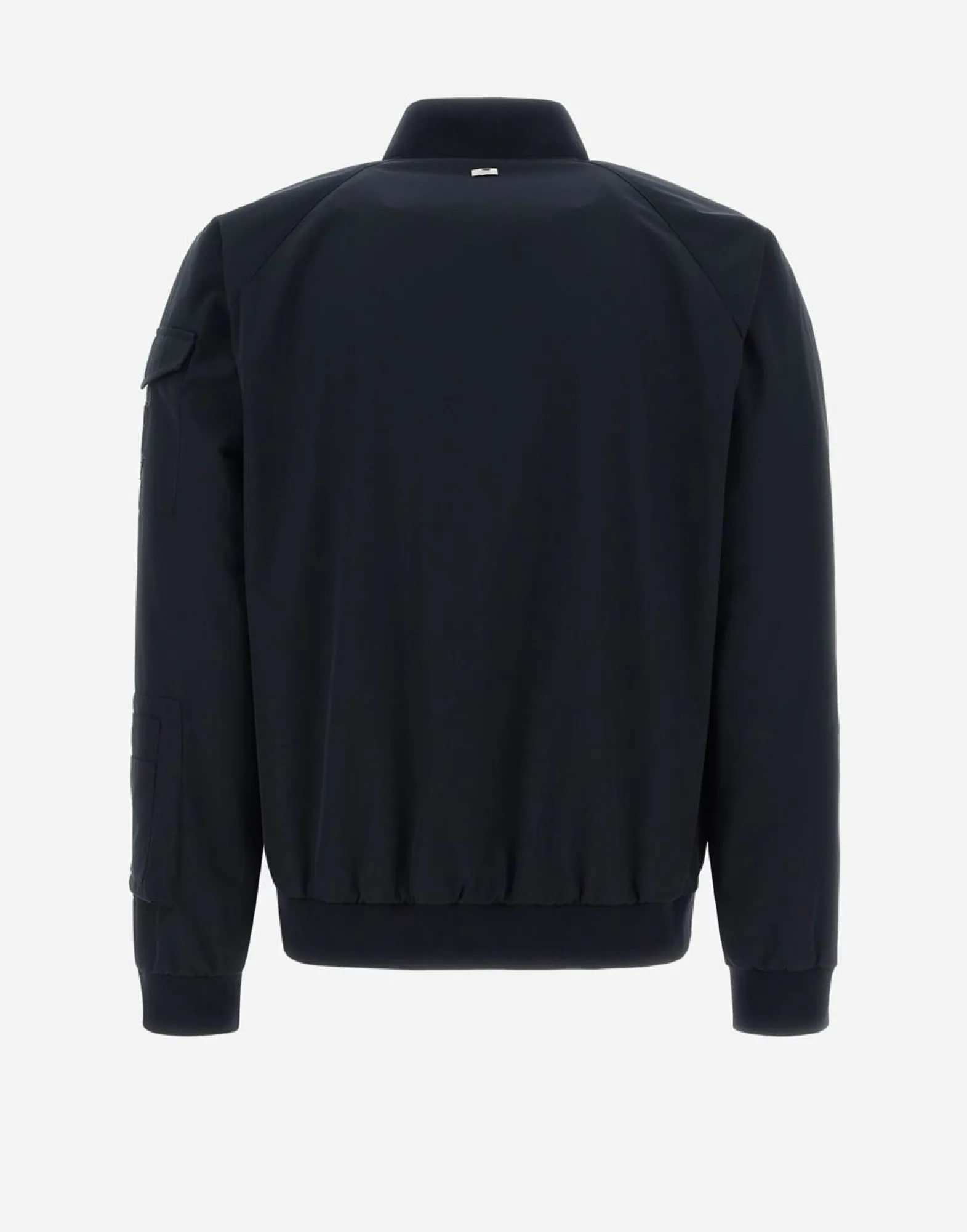 Herno Bomber Jacket In Compact Nylon