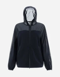 Herno Bomber Jacket In First-Act & Stretch Tulle