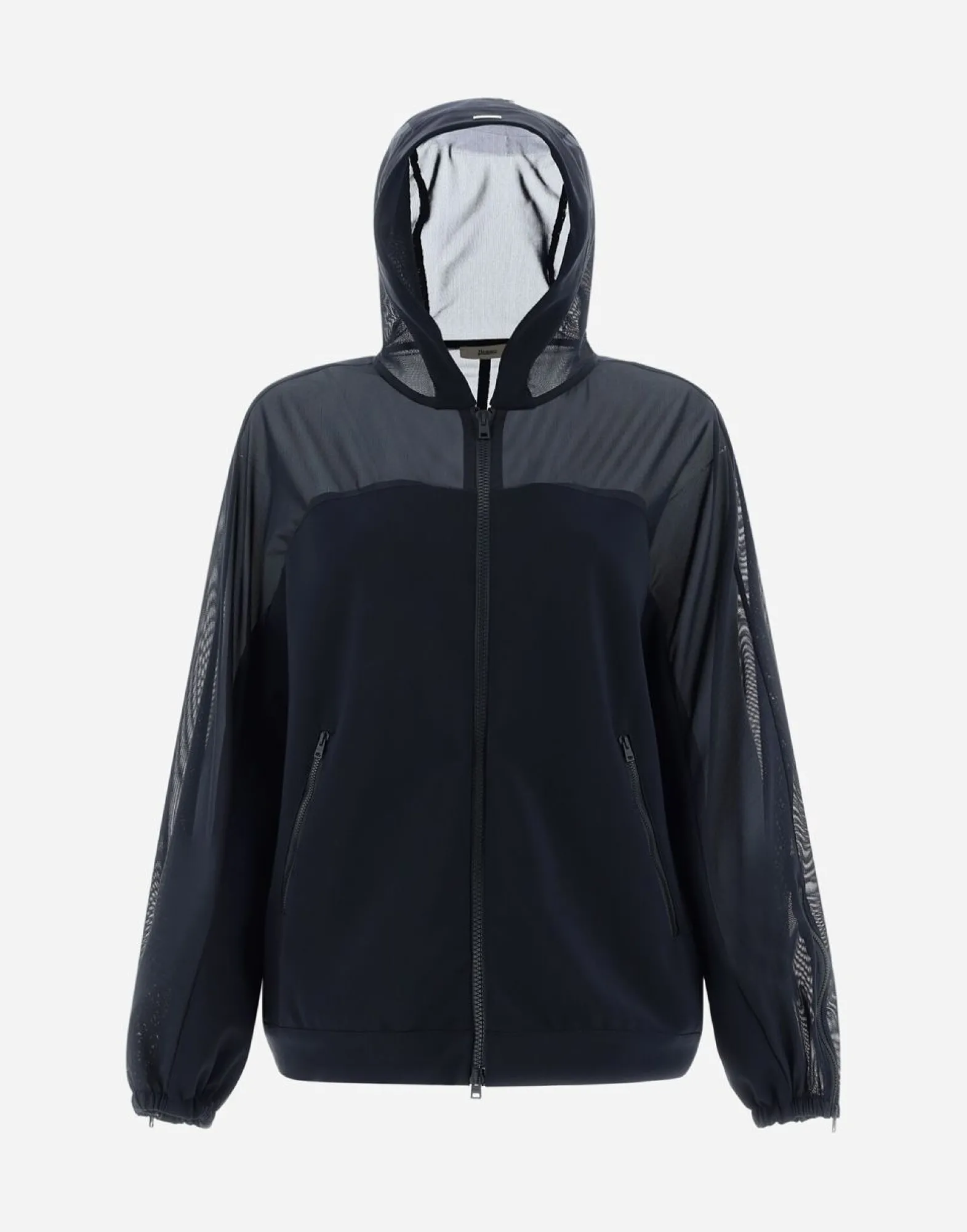 Herno Bomber Jacket In First-Act & Stretch Tulle