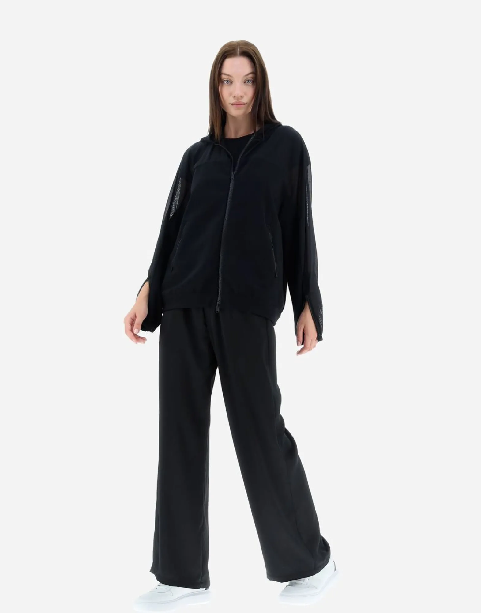 Herno Bomber Jacket In First-Act & Stretch Tulle