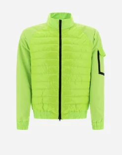 Herno Bomber Jacket In Gloss & Plaster
