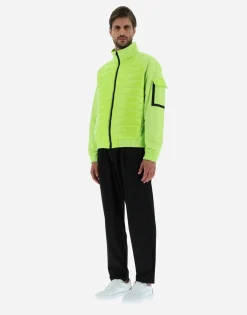 Herno Bomber Jacket In Gloss & Plaster