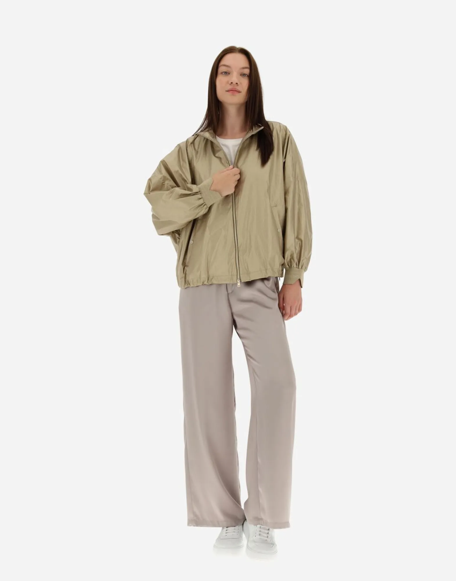 Herno Bomber Jacket In Leisure Cotton