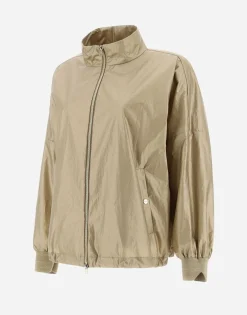 Herno Bomber Jacket In Leisure Cotton