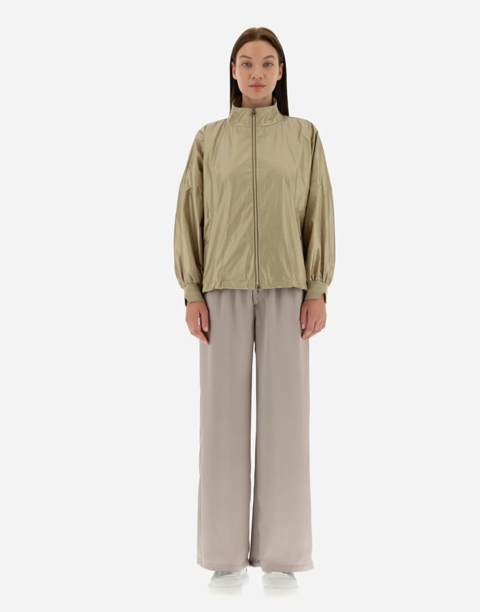 Herno Bomber Jacket In Leisure Cotton