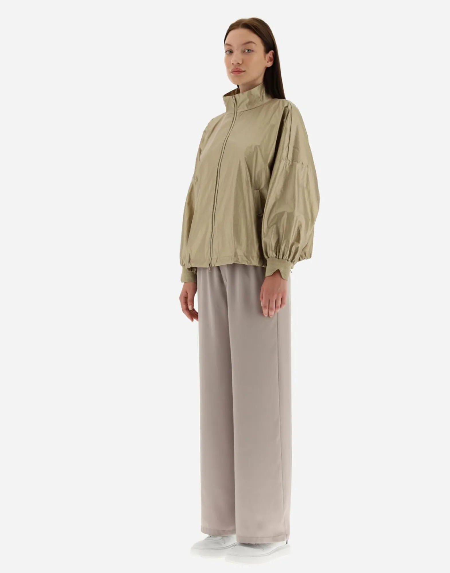 Herno Bomber Jacket In Leisure Cotton
