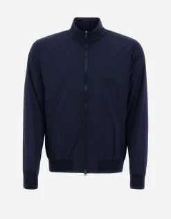 Herno Bomber Jacket In Light Nylon Stretch