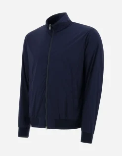 Herno Bomber Jacket In Light Nylon Stretch