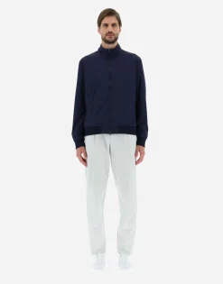 Herno Bomber Jacket In Light Nylon Stretch