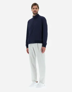 Herno Bomber Jacket In Light Nylon Stretch