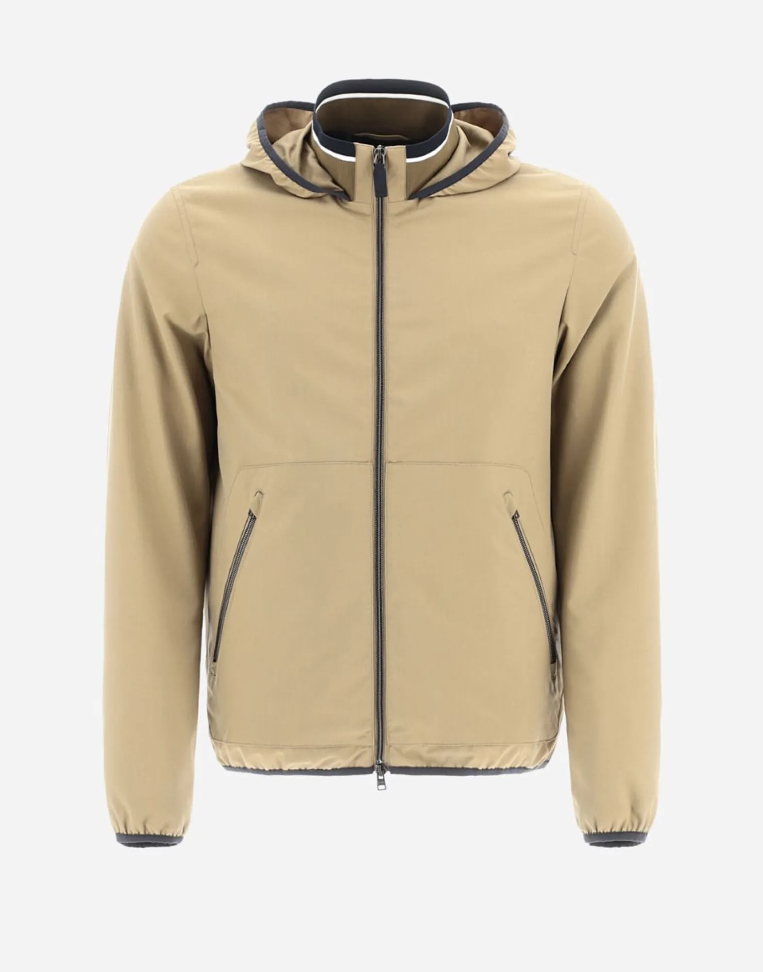 Herno Bomber Jacket In Luxury Silk