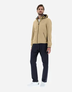 Herno Bomber Jacket In Luxury Silk