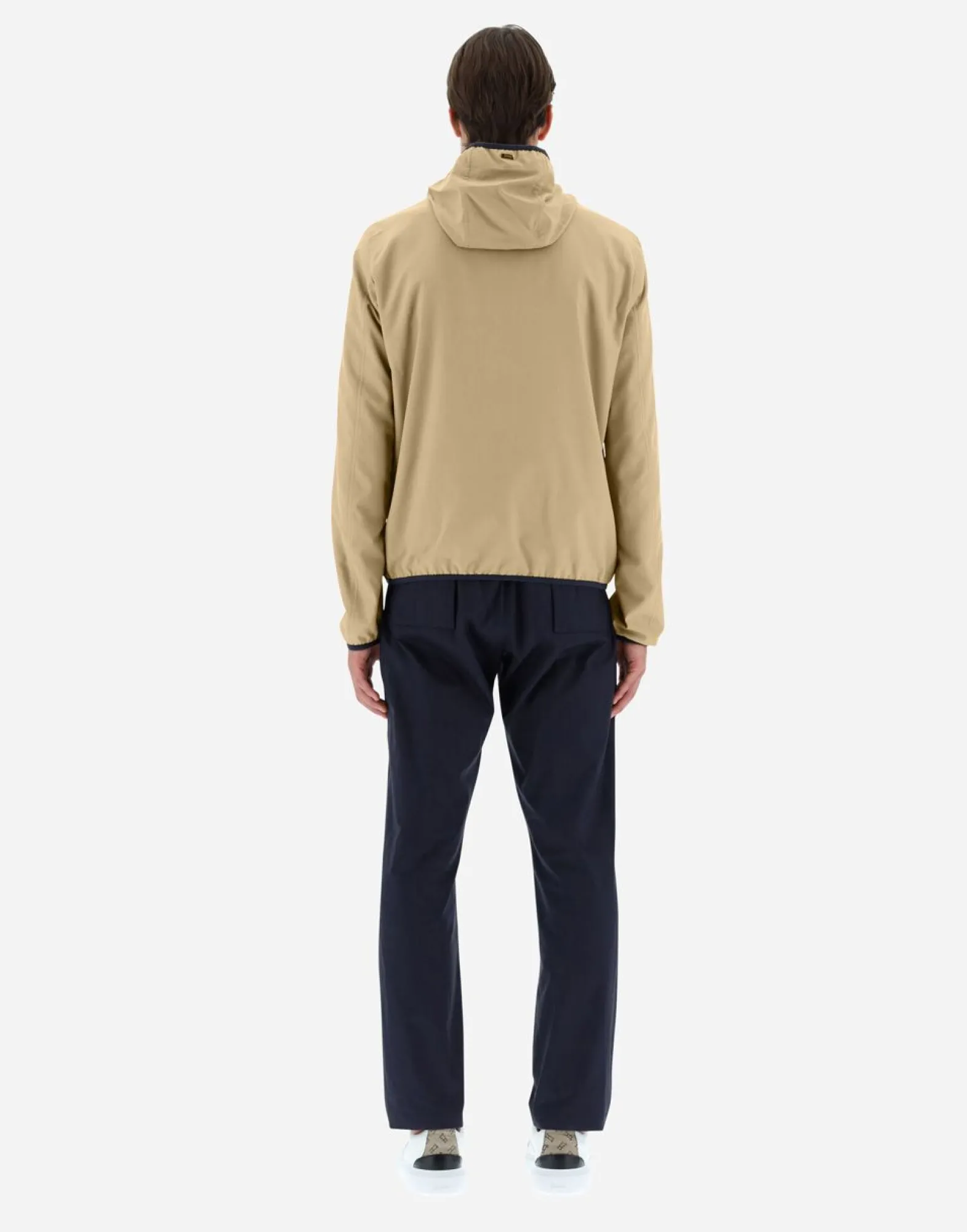Herno Bomber Jacket In Luxury Silk