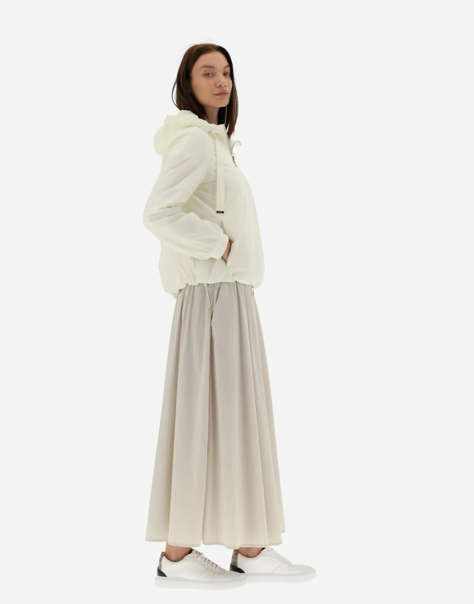 Herno Bomber Jacket In Nuage