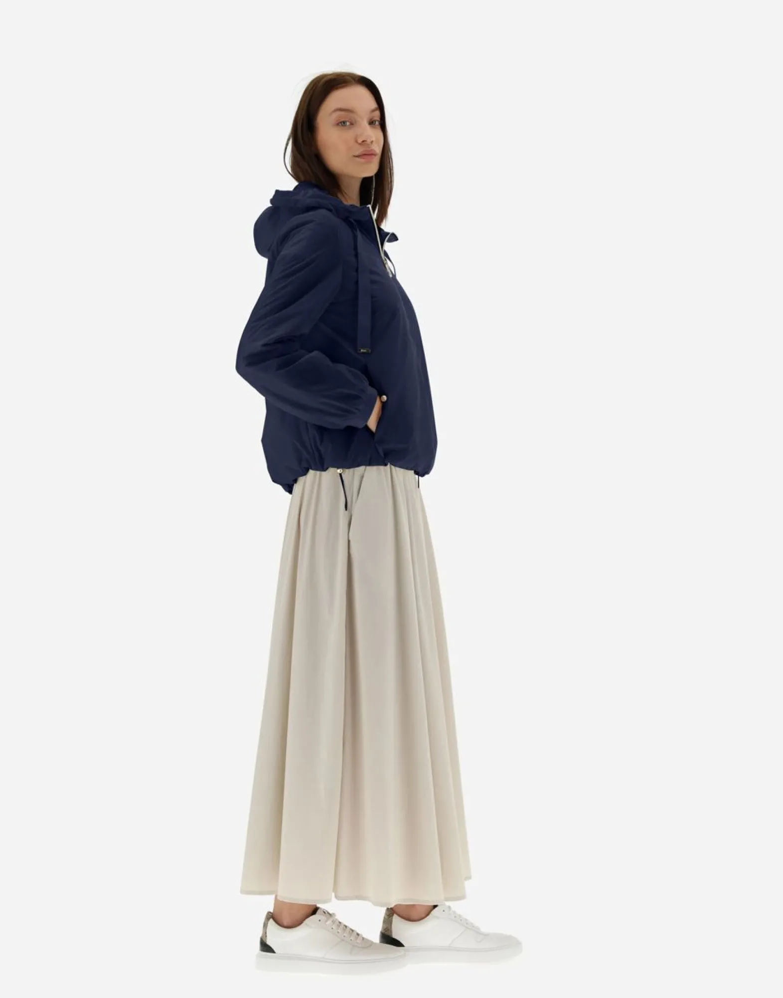 Herno Bomber Jacket In Nuage