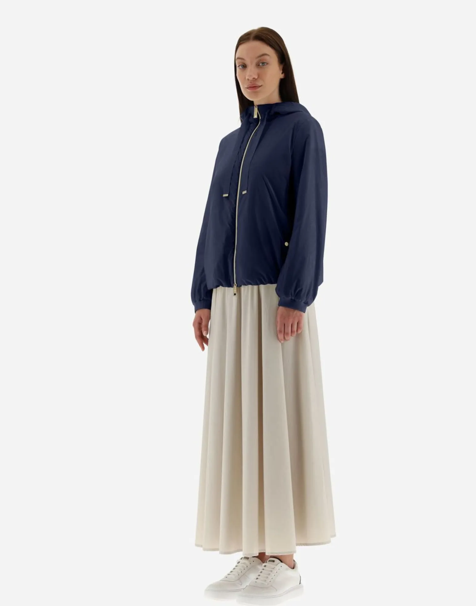 Herno Bomber Jacket In Nuage