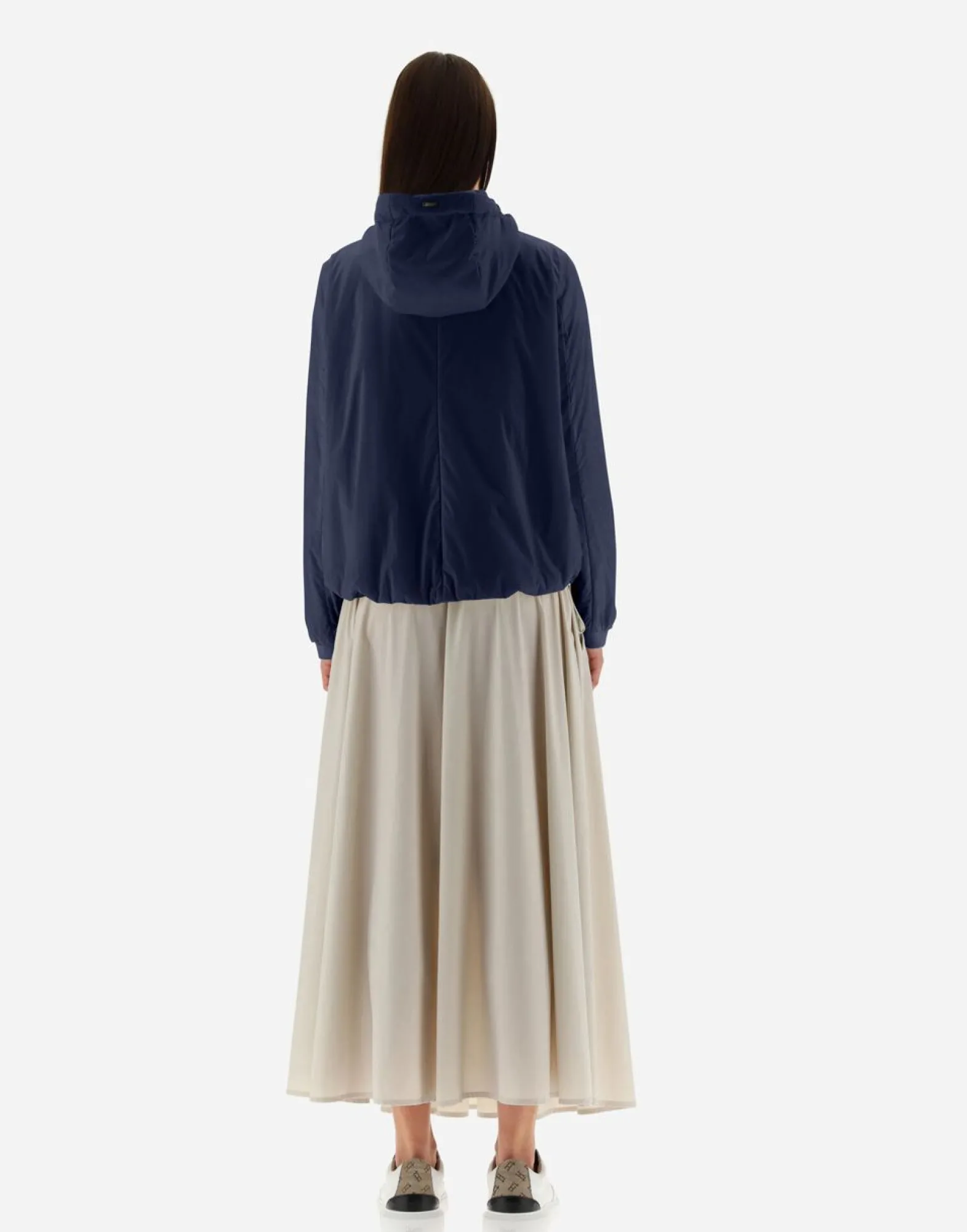 Herno Bomber Jacket In Nuage