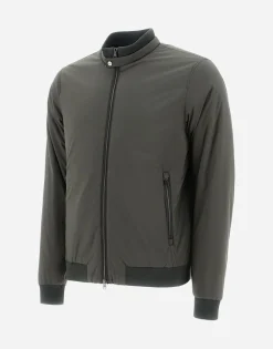 Herno Bomber Jacket In Nuage