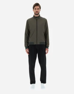 Herno Bomber Jacket In Nuage