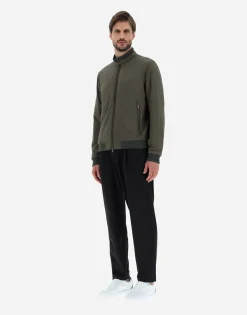 Herno Bomber Jacket In Nuage