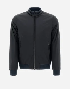 Herno Bomber Jacket In Nuage