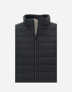 Herno Bomber Jacket In Nuage With Monogram Detailing