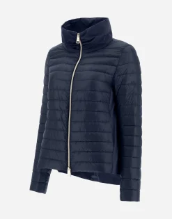Herno Bomber Jacket In Nylon Ultralight & New Techno Taffeta