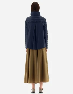 Herno Bomber Jacket In Nylon Ultralight & New Techno Taffeta