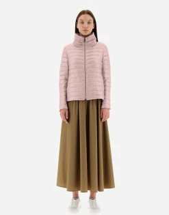 Herno Bomber Jacket In Nylon Ultralight & New Techno Taffeta
