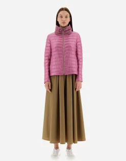 Herno Bomber Jacket In Nylon Ultralight & New Techno Taffeta