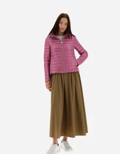 Herno Bomber Jacket In Nylon Ultralight & New Techno Taffeta