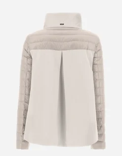 Herno Bomber Jacket In Nylon Ultralight & New Techno Taffeta