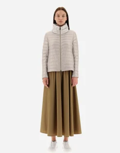 Herno Bomber Jacket In Nylon Ultralight & New Techno Taffeta