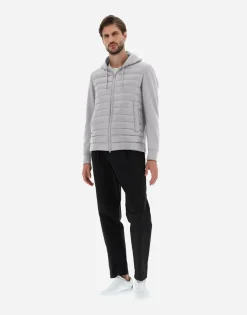 Herno Bomber Jacket In Nylon Ultralight & Fleece