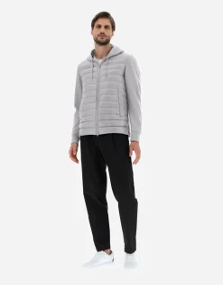 Herno Bomber Jacket In Nylon Ultralight & Fleece