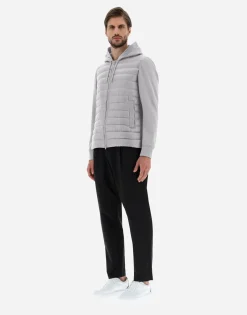 Herno Bomber Jacket In Nylon Ultralight & Fleece
