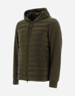 Herno Bomber Jacket In Nylon Ultralight & Fleece
