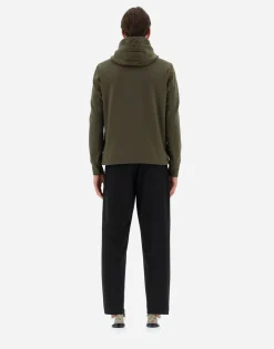Herno Bomber Jacket In Nylon Ultralight & Fleece