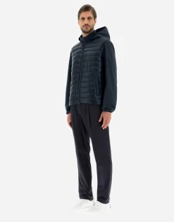 Herno Bomber Jacket In Nylon Ultralight & Plaster
